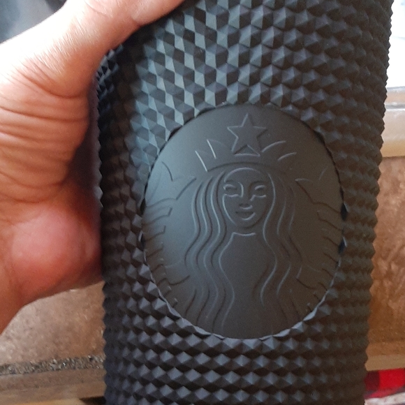 Black Matte spike Starbucks cup - Picture 3 of 8